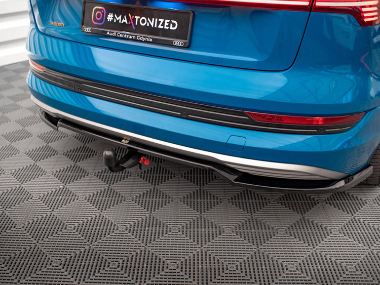 Central Rear Splitter (Vertical Bars) Audi e-Tron - Wayside Performance 