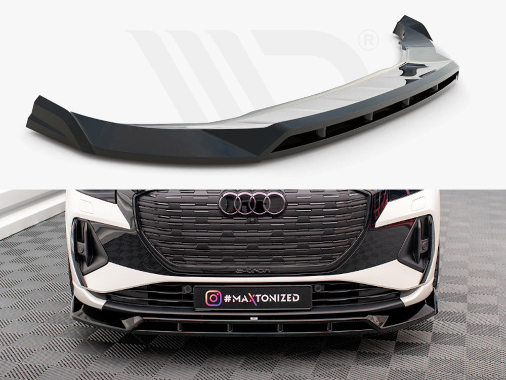 Front Splitter V.2 Audi Q4 e-Tron Sportback Mk1 - Wayside Performance 