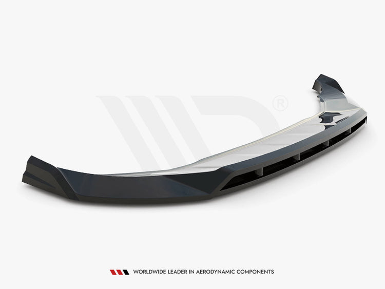 Front Splitter V.2 Audi Q4 e-Tron Sportback Mk1 - Wayside Performance 