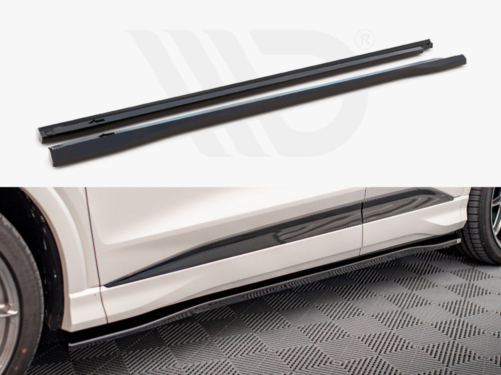 Side Skirts Diffusers Audi Q4 e-Tron Sportback Mk1 - Wayside Performance 