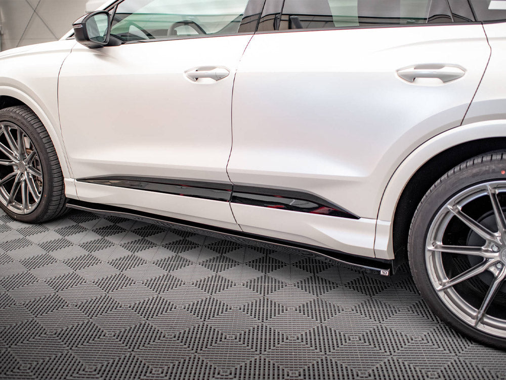 Side Skirts Diffusers Audi Q4 e-Tron Sportback Mk1 - Wayside Performance 