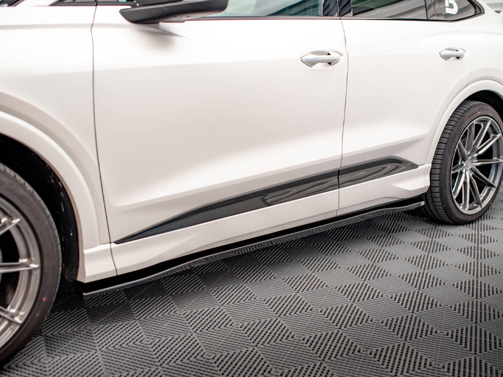 Side Skirts Diffusers Audi Q4 e-Tron Sportback Mk1 - Wayside Performance 