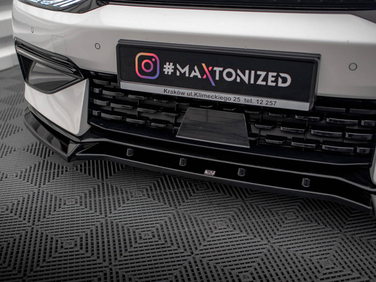 Front Splitter V.2 Kia EV6 GT-Line Mk1 - Wayside Performance 