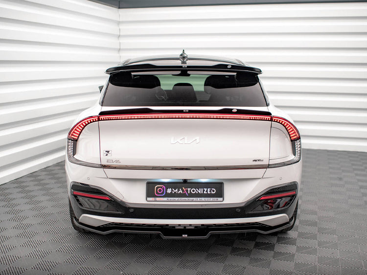 Central Rear Splitter (Vertical Bars) Kia EV6 GT-Line Mk1 - Wayside Performance 