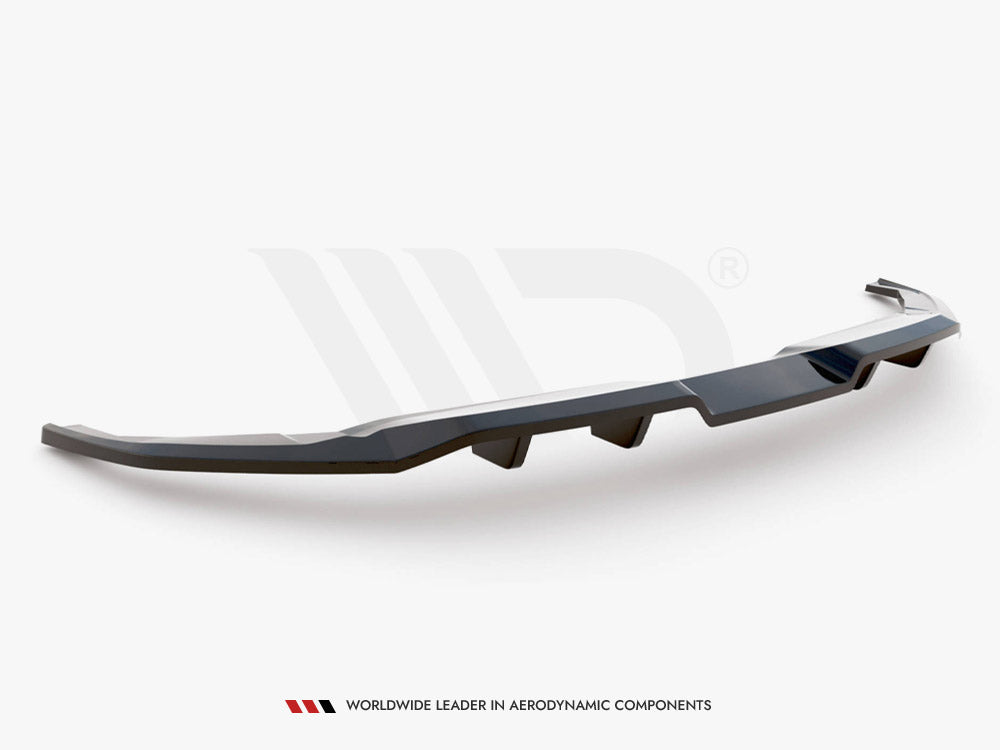 Central Rear Splitter (Vertical Bars) Kia EV6 GT-Line Mk1 - Wayside Performance 