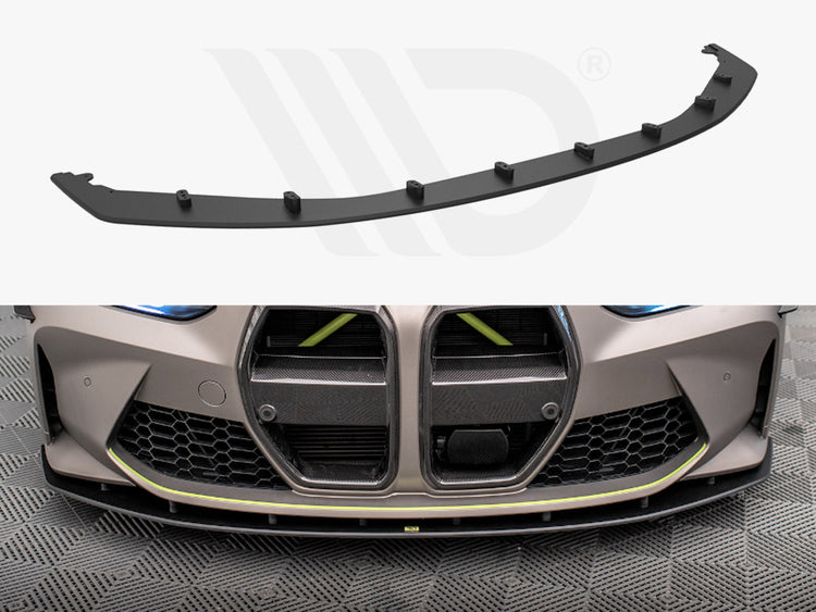 Maxton Design Street Pro Front Splitter Bmw M4 G82 / M3 G80 (2021-) - Wayside Performance 