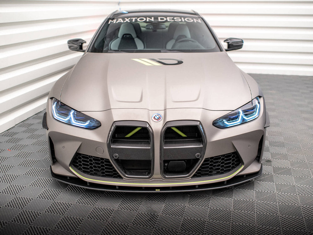 Maxton Design Street Pro Front Splitter Bmw M4 G82 / M3 G80 (2021-) - Wayside Performance 