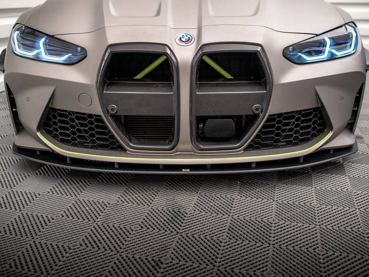 Maxton Design Street Pro Front Splitter Bmw M4 G82 / M3 G80 (2021-) - Wayside Performance 