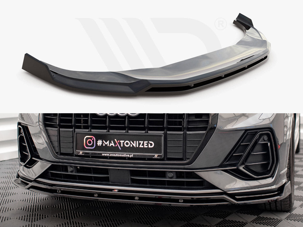 Front Splitter V.2 Audi Q3 S-Line F3 - Wayside Performance 