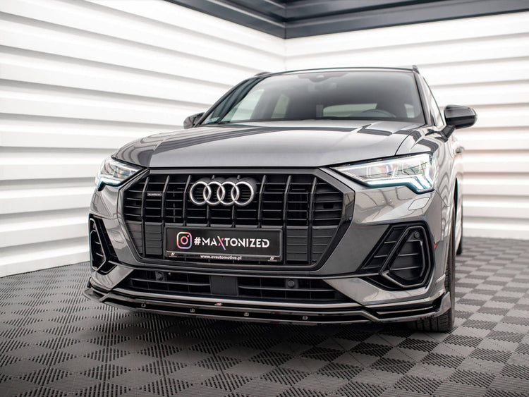 Front Splitter V.2 Audi Q3 S-Line F3 - Wayside Performance 