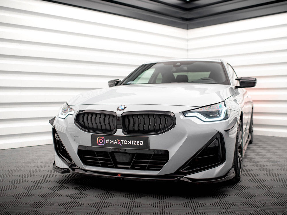 Front Splitter V.1 BMW 2 Coupe M-Pack / M240i G42 - Wayside Performance 