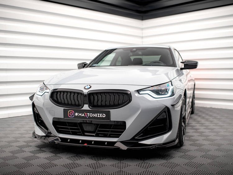 Front Splitter V.2 BMW 2 Coupe M-Pack / M240i G42 - Wayside Performance 