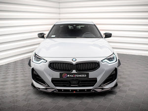 Front Splitter V.2 BMW 2 Coupe M-Pack / M240i G42 - Wayside Performance 