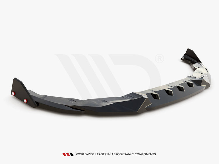 Front Splitter V.2 + Flaps BMW 2 Coupe M-Pack / M240i G42 - Wayside Performance 