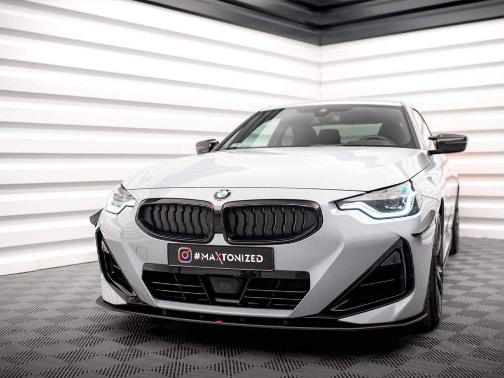 Street PRO Front Splitter BMW 2 Coupe M-Pack / M240i G42 - Wayside Performance 