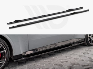 Side Skirts Diffusers V.2 BMW 2 Coupe M-Pack / M240i G42 - Wayside Performance 