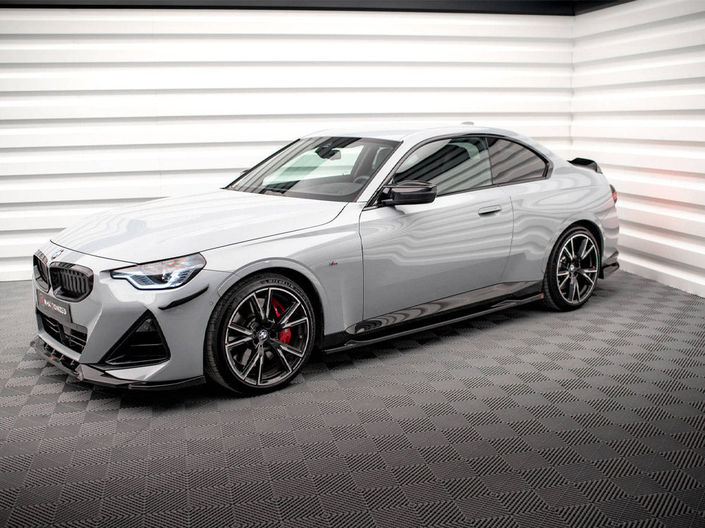 Side Skirts Diffusers V.2 BMW 2 Coupe M-Pack / M240i G42 - Wayside Performance 