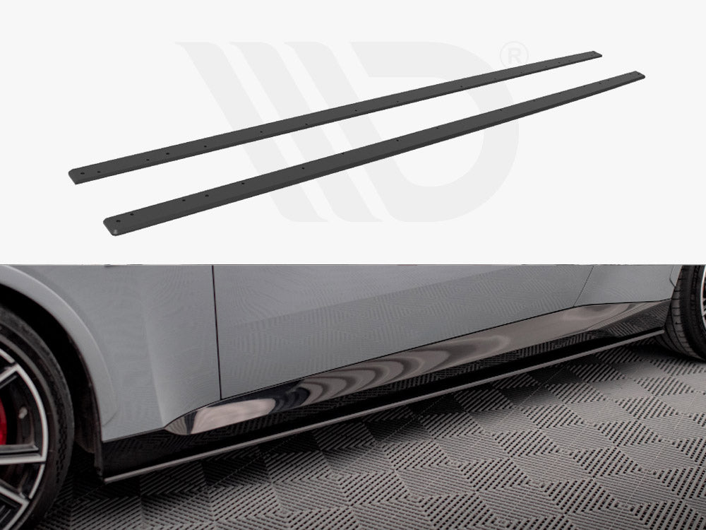 Street PRO Side Skirts Diffusers BMW 2 Coupe M-Pack / M240i G42 - Wayside Performance 
