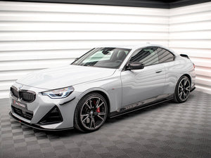 Street PRO Side Skirts Diffusers BMW 2 Coupe M-Pack / M240i G42 - Wayside Performance 