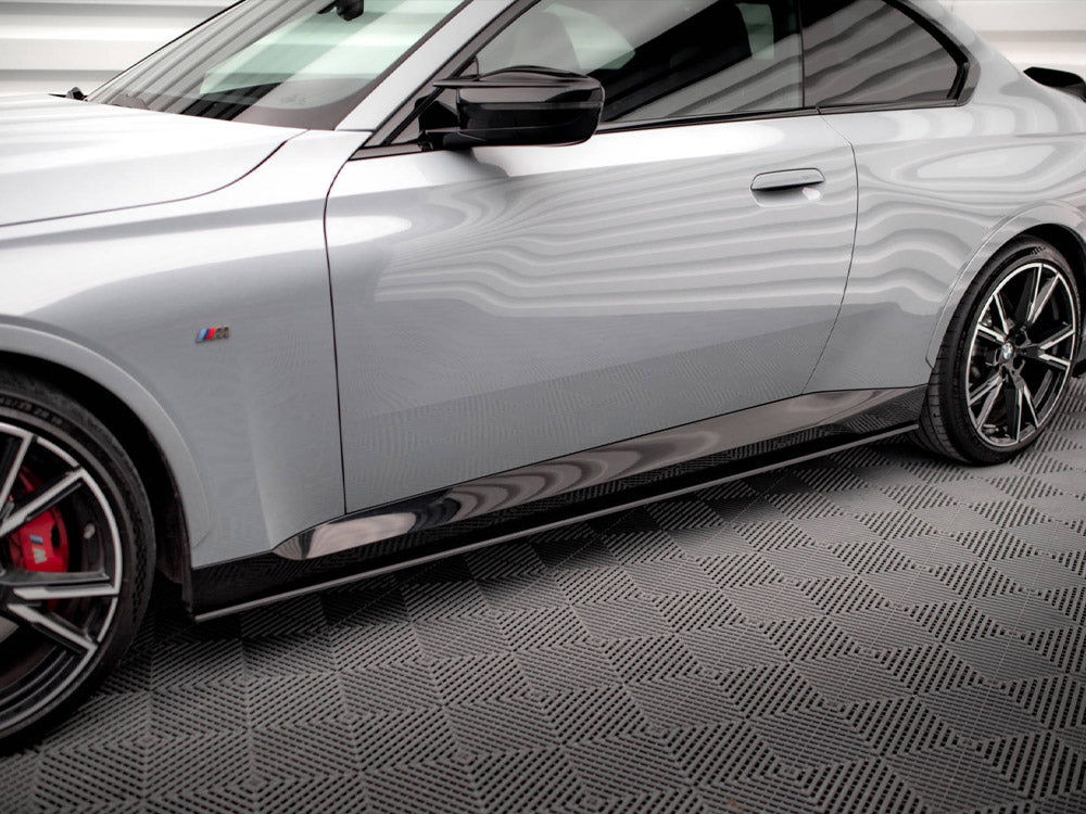 Street PRO Side Skirts Diffusers BMW 2 Coupe M-Pack / M240i G42 - Wayside Performance 