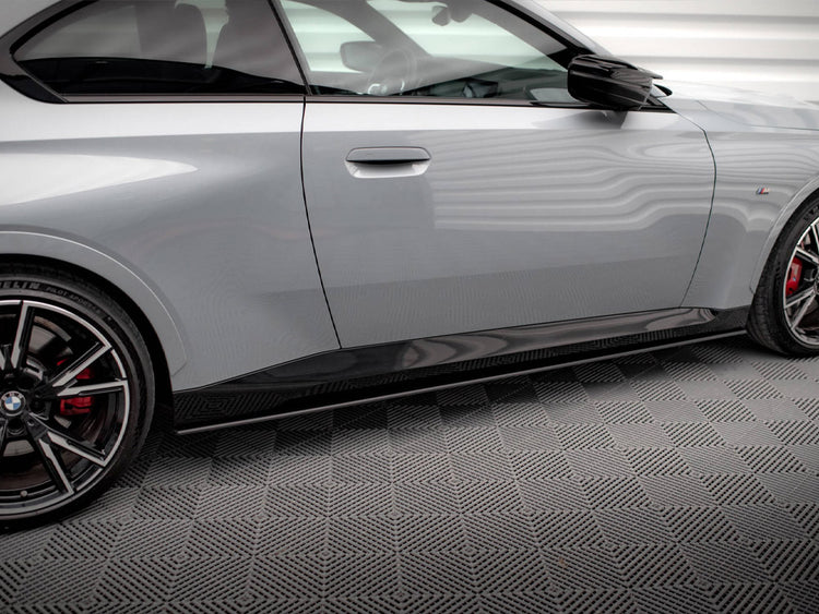 Street PRO Side Skirts Diffusers BMW 2 Coupe M-Pack / M240i G42 - Wayside Performance 