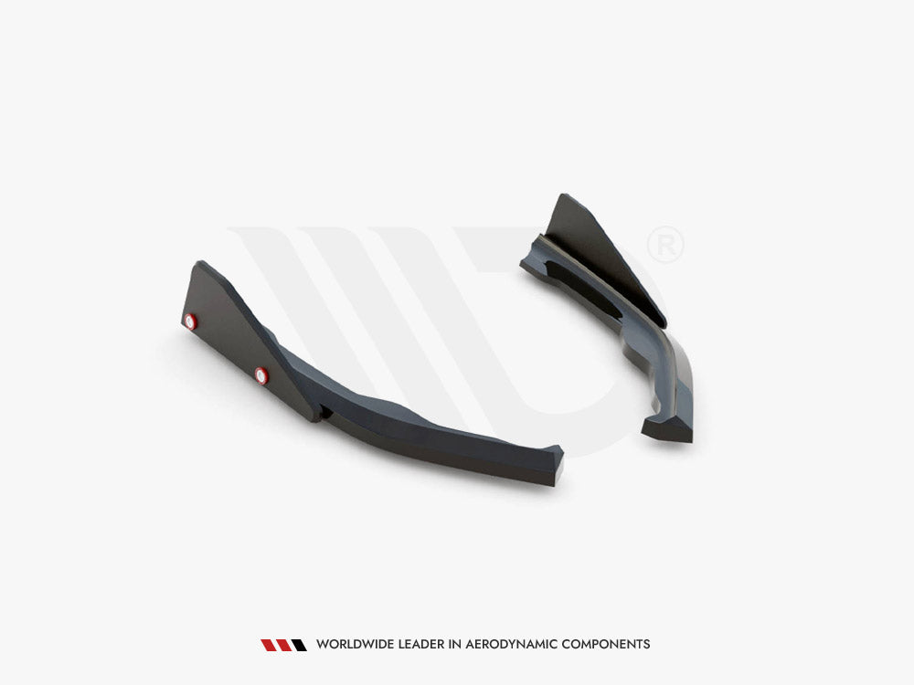 Rear Side Splitters V.2 + Flaps BMW 2 Coupe M-Pack G42 - Wayside Performance 