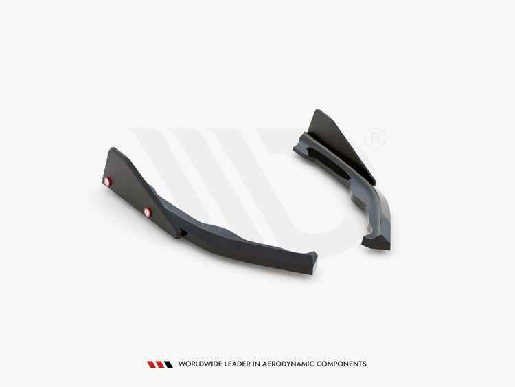 Rear Side Splitters V.2 + Flaps BMW 2 Coupe M-Pack G42 - Wayside Performance 