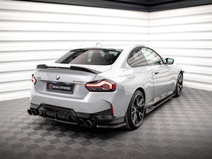 Rear Side Splitters V.2 BMW 2 Coupe M240i G42 - Wayside Performance 