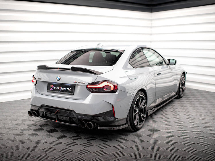 Rear Side Splitters V.2 BMW 2 Coupe M240i G42 - Wayside Performance 