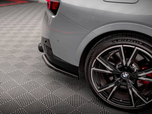 Rear Side Splitters V.2 BMW 2 Coupe M240i G42 - Wayside Performance 