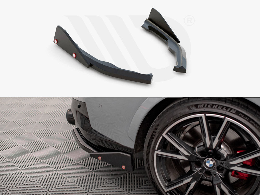 Rear Side Splitters V.2 + Flaps BMW 2 Coupe M240i G42 - Wayside Performance 
