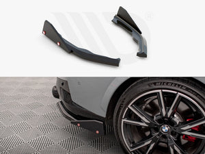 Rear Side Splitters V.2 + Flaps BMW 2 Coupe M240i G42 - Wayside Performance 