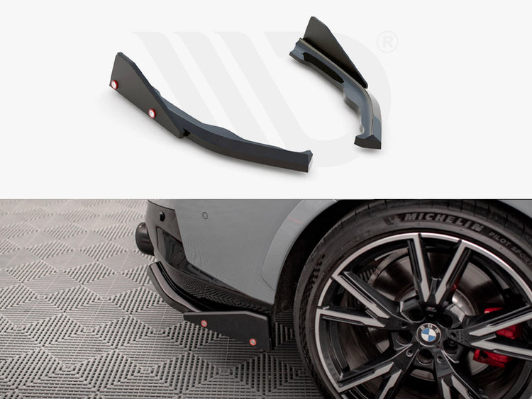 Rear Side Splitters V.2 + Flaps BMW 2 Coupe M240i G42 - Wayside Performance 