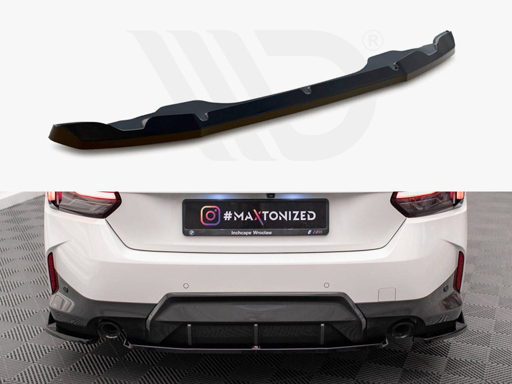 Central Rear Splitter BMW 2 Coupe M-Pack G42 - Wayside Performance 