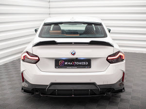 Central Rear Splitter BMW 2 Coupe M-Pack G42 - Wayside Performance 