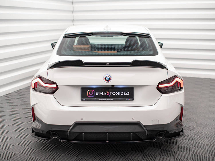 Central Rear Splitter BMW 2 Coupe M-Pack G42 - Wayside Performance 