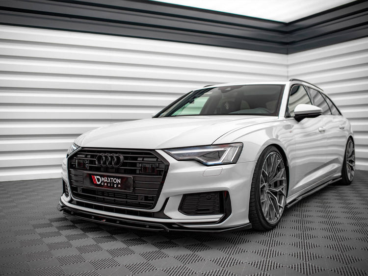 Front Splitter V.3 Audi A6 S-Line / S6 C8 - Wayside Performance 