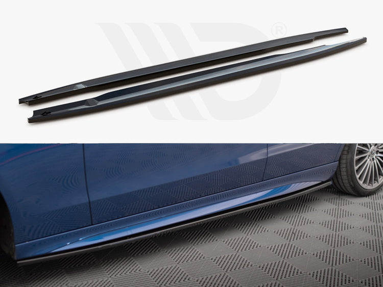 Side Skirts Diffusers Mercedes-Benz C AMG-Line / 43 AMG W206 - Wayside Performance 