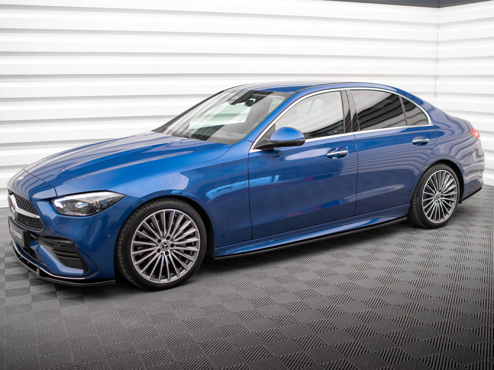Side Skirts Diffusers Mercedes-Benz C AMG-Line / 43 AMG W206 - Wayside Performance 