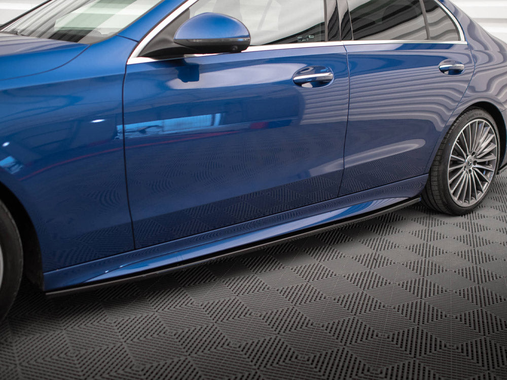 Side Skirts Diffusers Mercedes-Benz C AMG-Line / 43 AMG W206 - Wayside Performance 