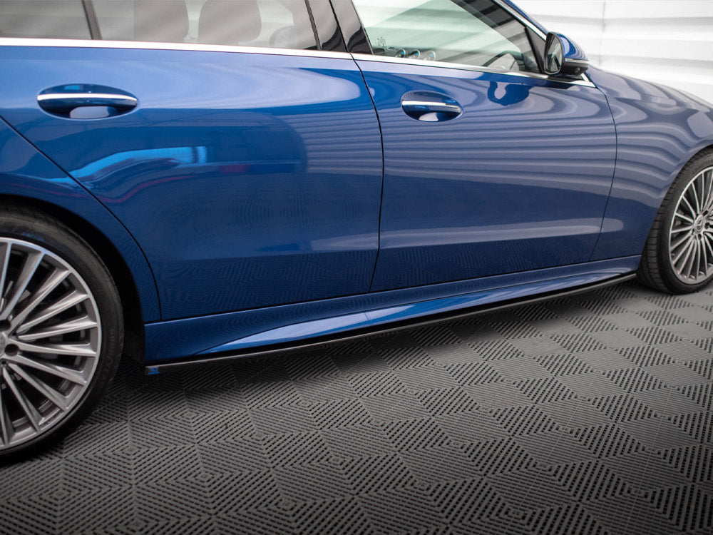 Side Skirts Diffusers Mercedes-Benz C AMG-Line / 43 AMG W206 - Wayside Performance 