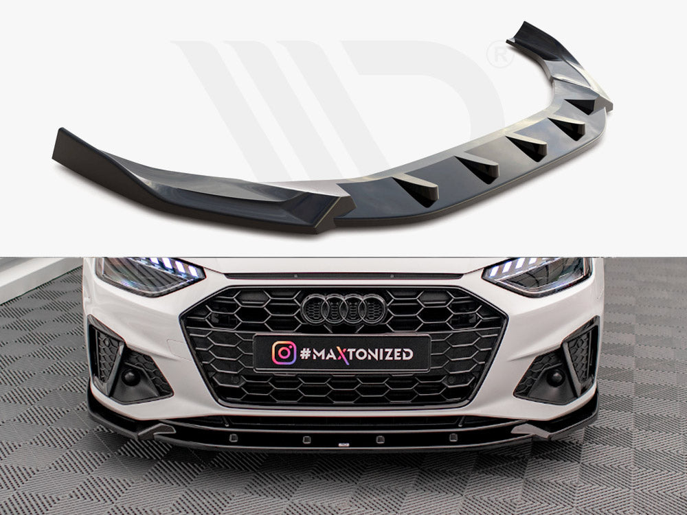 Front Splitter V.1 Audi A4 S-Line / S4 B9 Facelift - Wayside Performance 