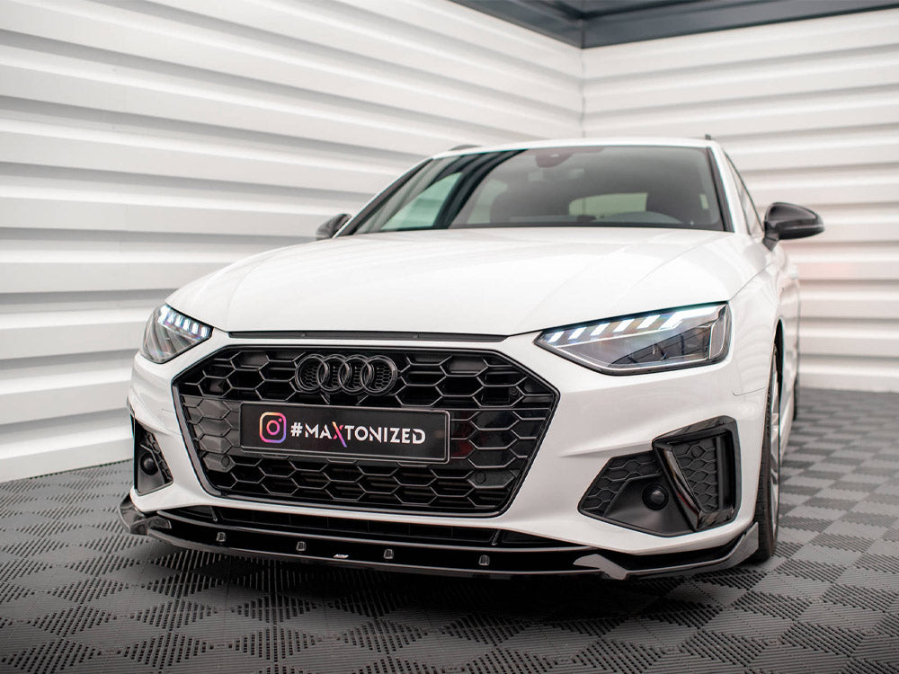 Front Splitter V.1 Audi A4 S-Line / S4 B9 Facelift - Wayside Performance 