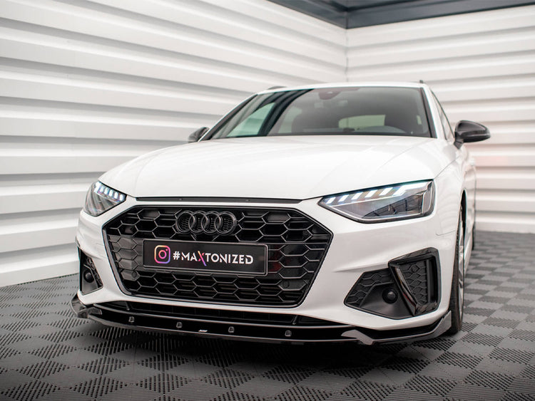 Front Splitter V.1 Audi A4 S-Line / S4 B9 Facelift - Wayside Performance 