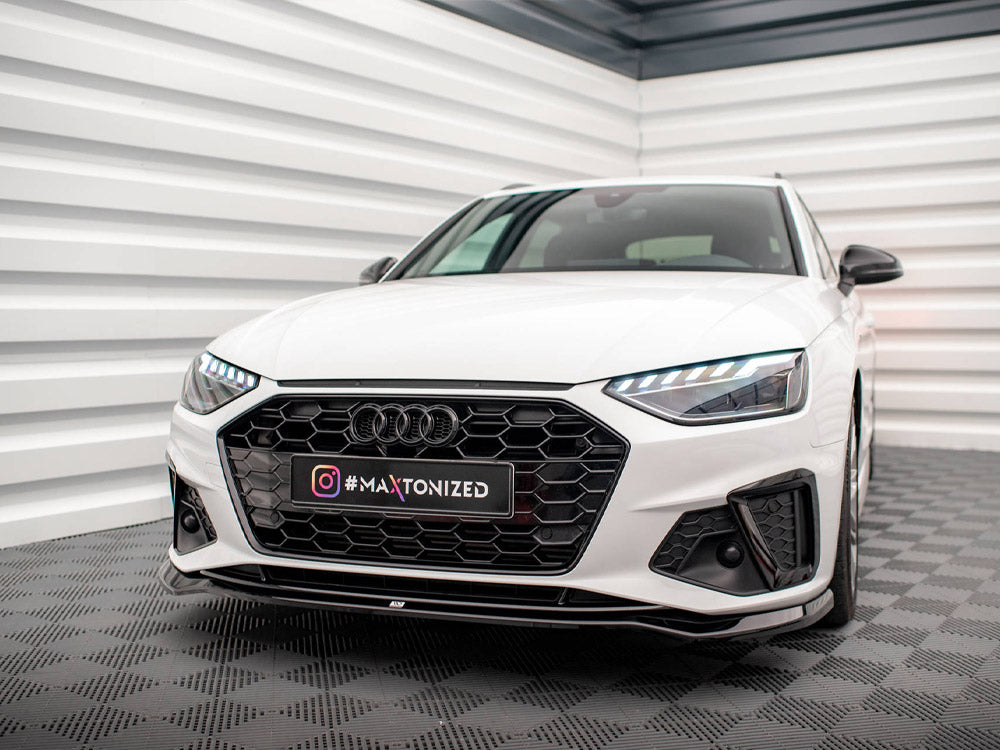 Front Splitter V.2 Audi A4 S-Line / S4 B9 Facelift - Wayside Performance 