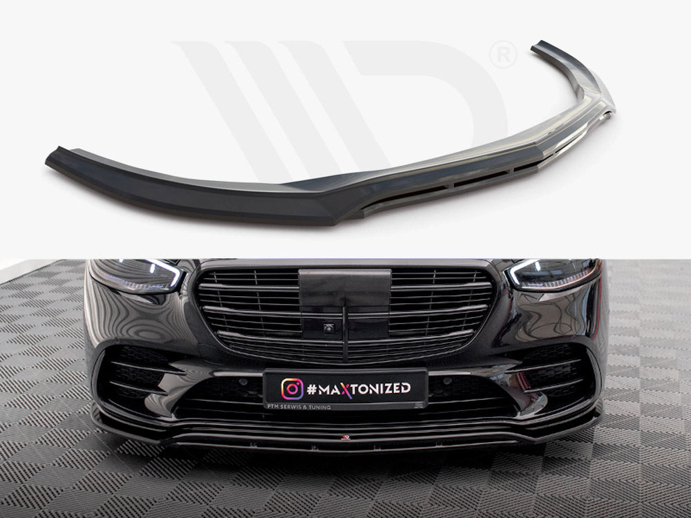 Front Splitter Mercedes S AMG-Line W223 - Wayside Performance 