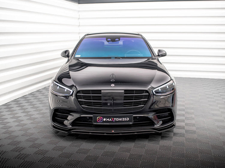 Front Splitter Mercedes S AMG-Line W223 - Wayside Performance 
