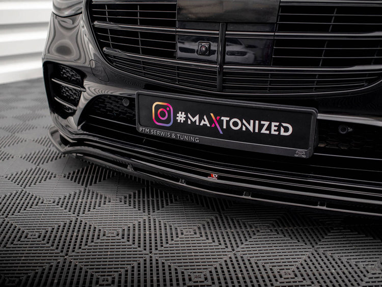 Front Splitter Mercedes S AMG-Line W223 - Wayside Performance 