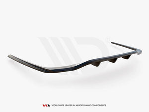 Central Rear Splitter (Vertical Bars) Mercedes S AMG-Line W223 - Wayside Performance 