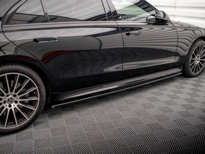 Side Skirts Diffusers Mercedes S Long AMG-Line V223 - Wayside Performance 